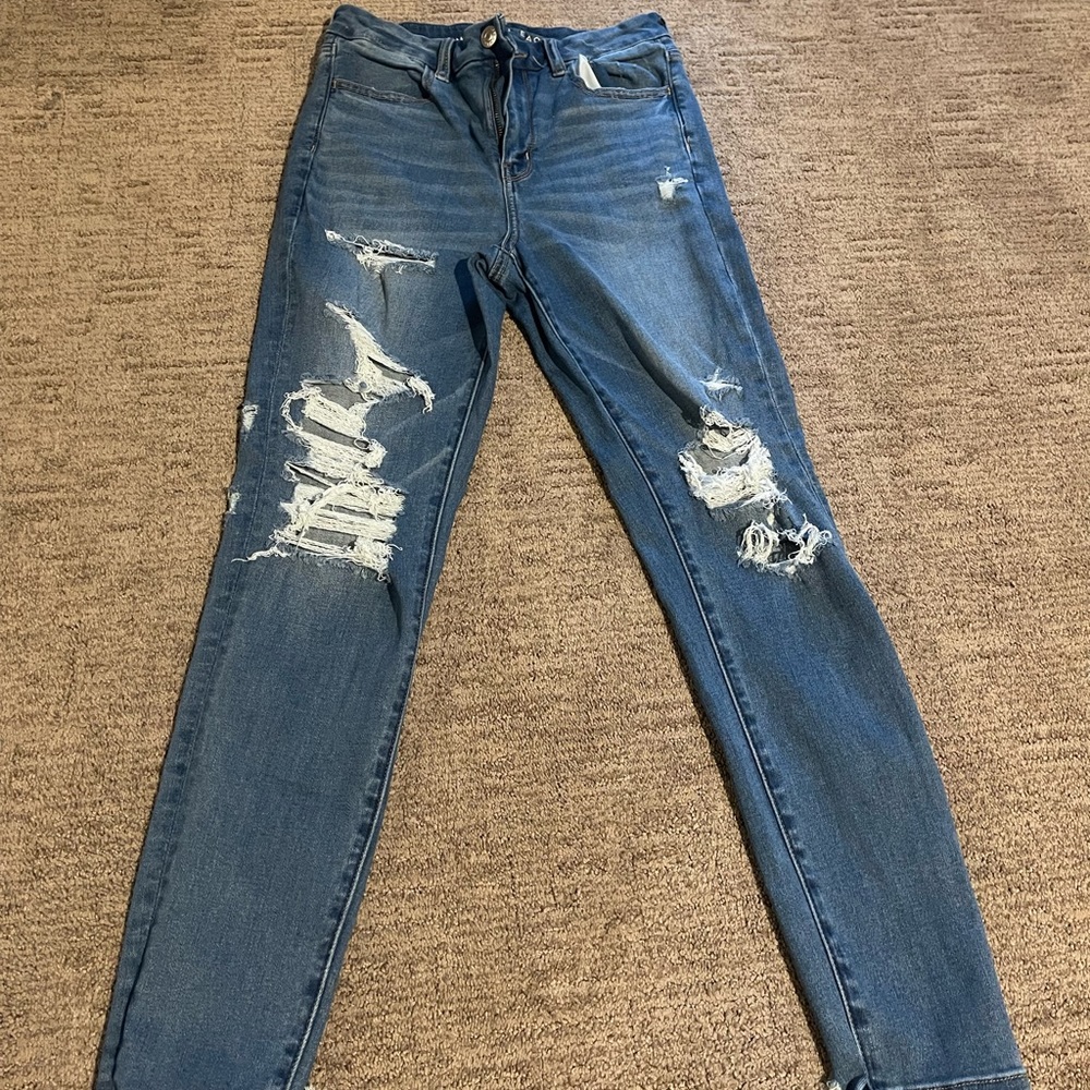 American Eagle Curvy Hi Rise Jegging. Size 8